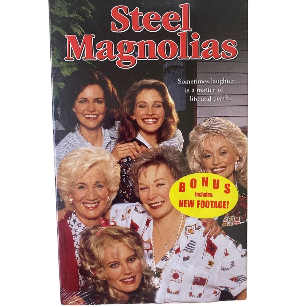 Vintage Steel Magnolias VHS Julia Roberts Sally Field Dolly Parton New! Sealed!